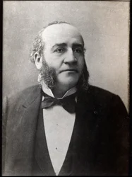 Retrato Jules Emile Pean (1830-1898), cirurgião francês.